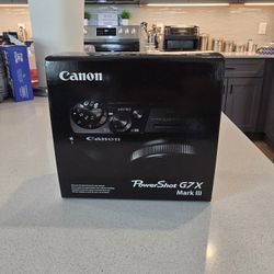 Canon PowerShot G7X Mark III Digital Camera NEW
