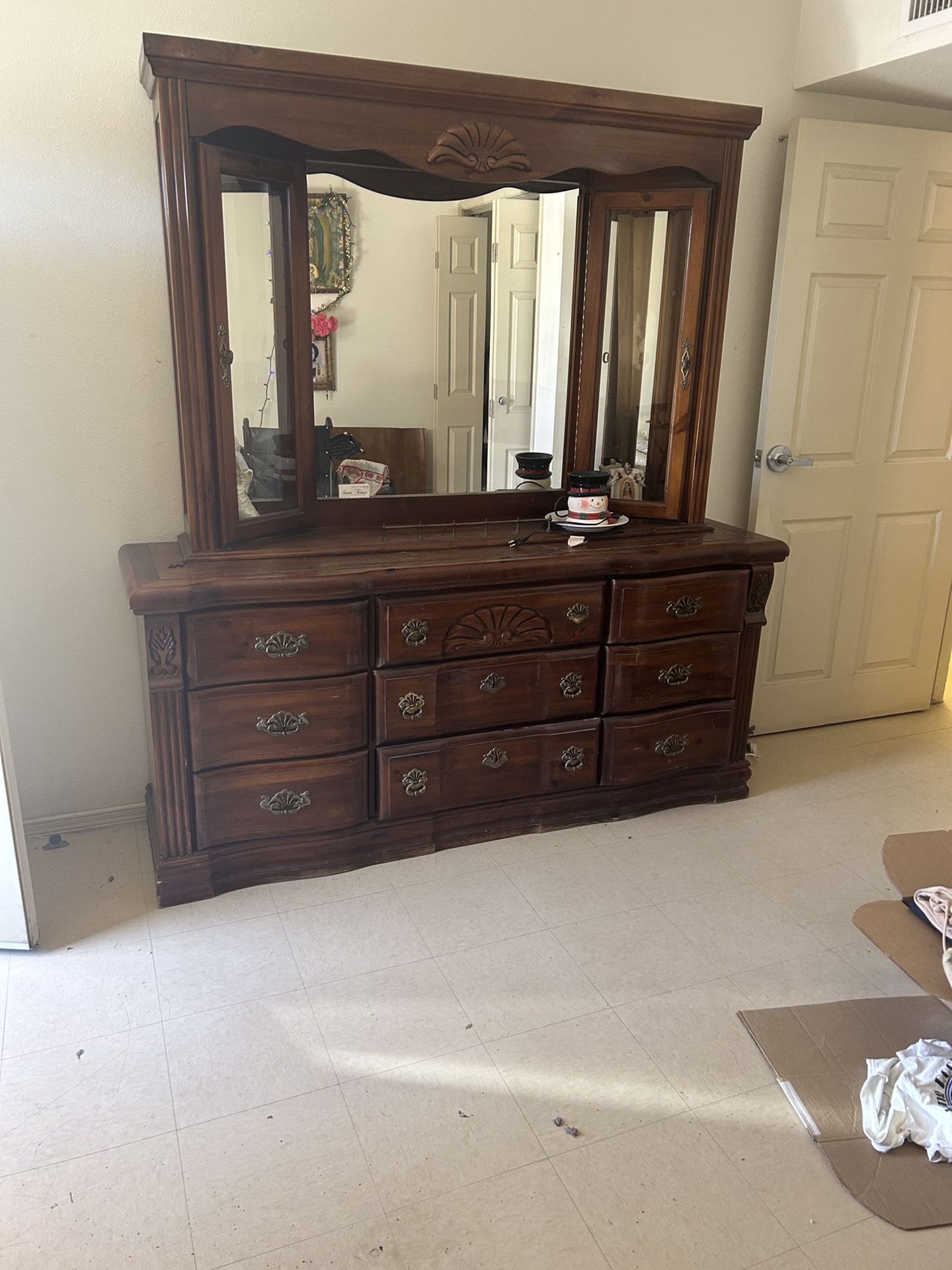 Dresser with Mirror