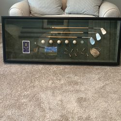 Professionally Created Golf Shadow Box