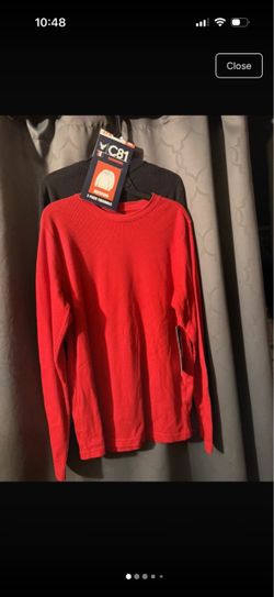 C81 2-Pack Thermal Long Sleeve Shirts Medium