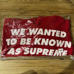 Supreme Known As Hooded Sweatshirt 'Red'