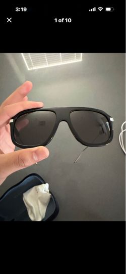 Gucci Black Aviator Sunglasses