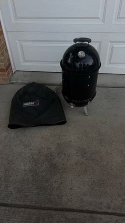 Weber Smokey Mountain 18” Charcoal Smoker + Cover