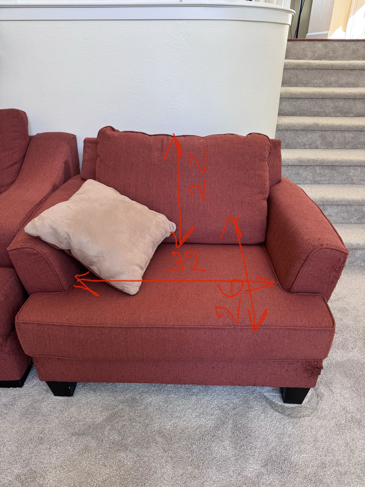 Oversized accent chair Living Spaces