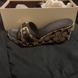 Coach Wedge Sandals
