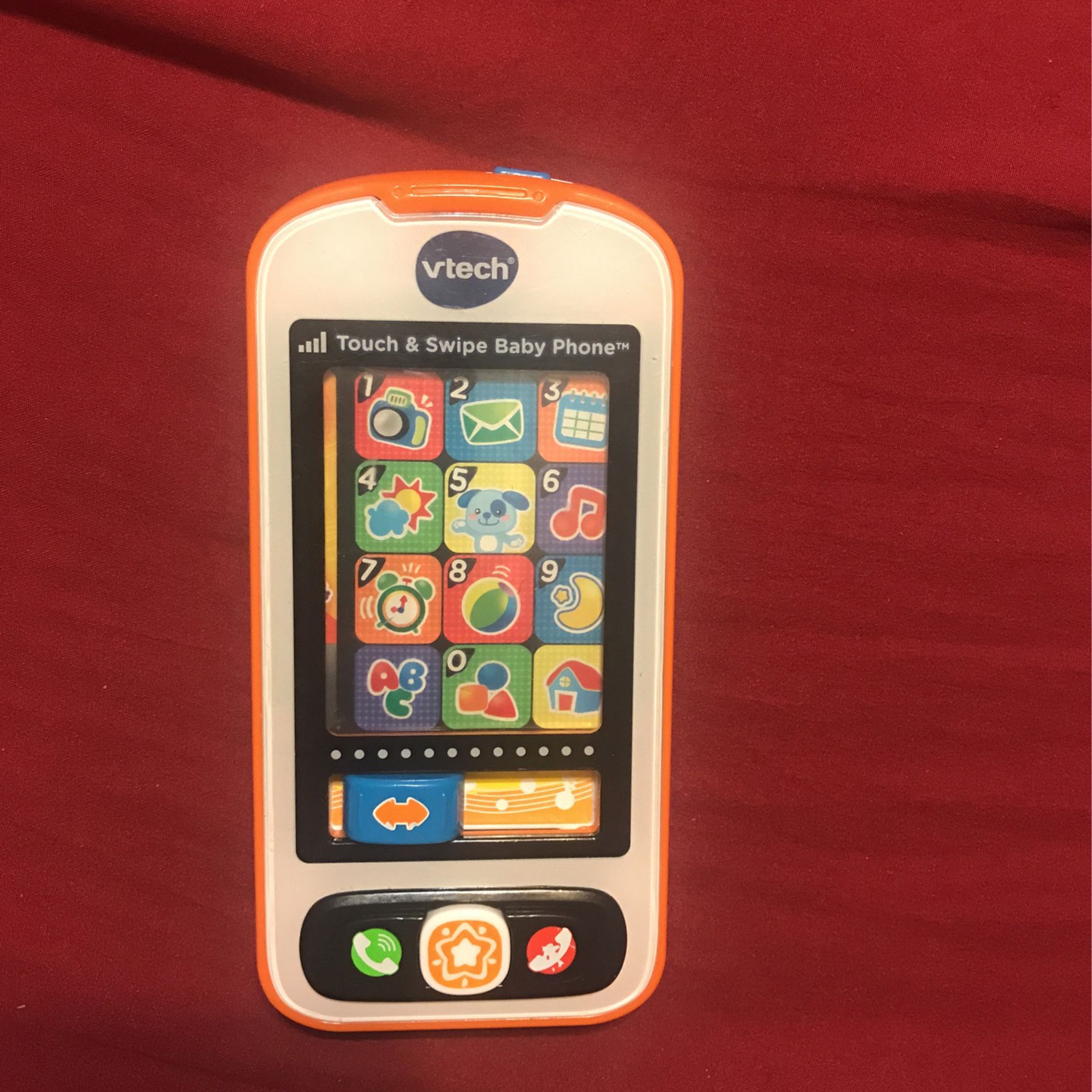 VTech Touch and Swipe Baby Phone, Learning Toy for Baby