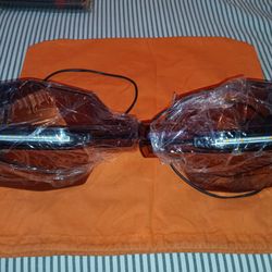 Motorcycle Handguards With Light Signals