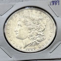 1889-CC Morgan Silver Dollars

