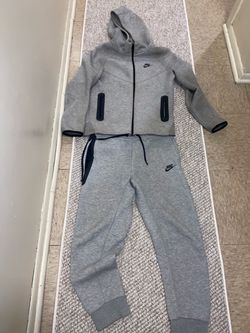 Nike Tech Fleece Tracksuit Set Grey
