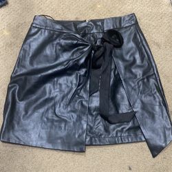 Leather Skirt 