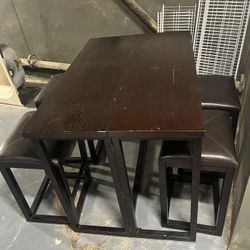 Folding Kitchen Table
