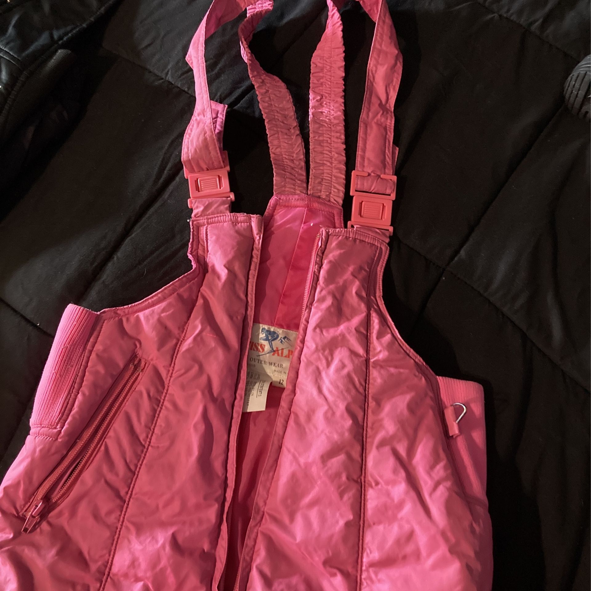Kid Size 12 Snow Bib