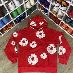 Denim Tears Hoodie/Jacket Red Size large 