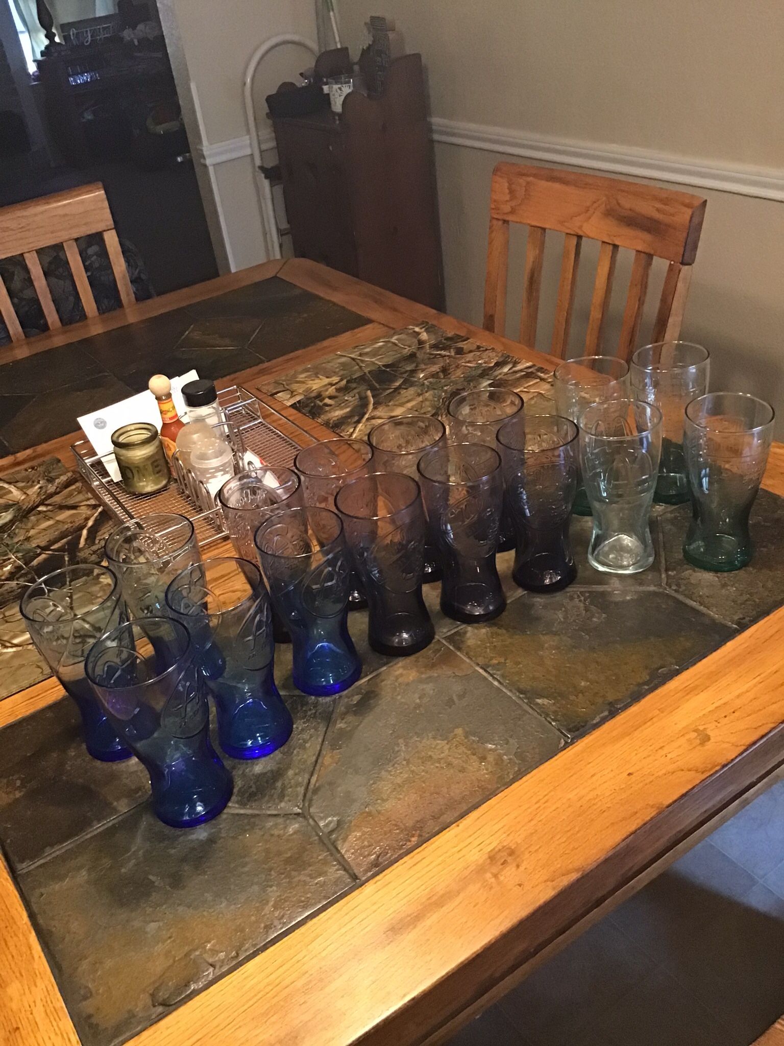 Set Of 16 Vintage Collectible McDonald’s Glasses