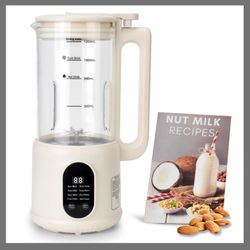 8 in 1 Automatic Nut Milk Maker, 41oz Homemade Soybean Milk, Almond Milk, Oat