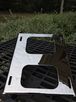 New Chrome Harley Davidson Quick Disconnect Tour Pack Mounting Bracket 14-19