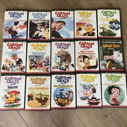 Lot Of 15 DVD’s Classic cartoon Craze 