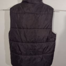 Men's Off Black Sleeveless Vest NXP  Size 2XL. Puffy Ski