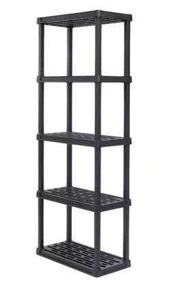 74” Plastic Pipe Shelf For Storage 