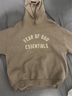 Essentials hoodie Heather grey size M