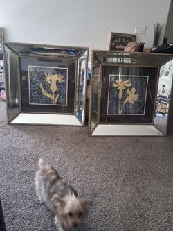 Custom glass art painting