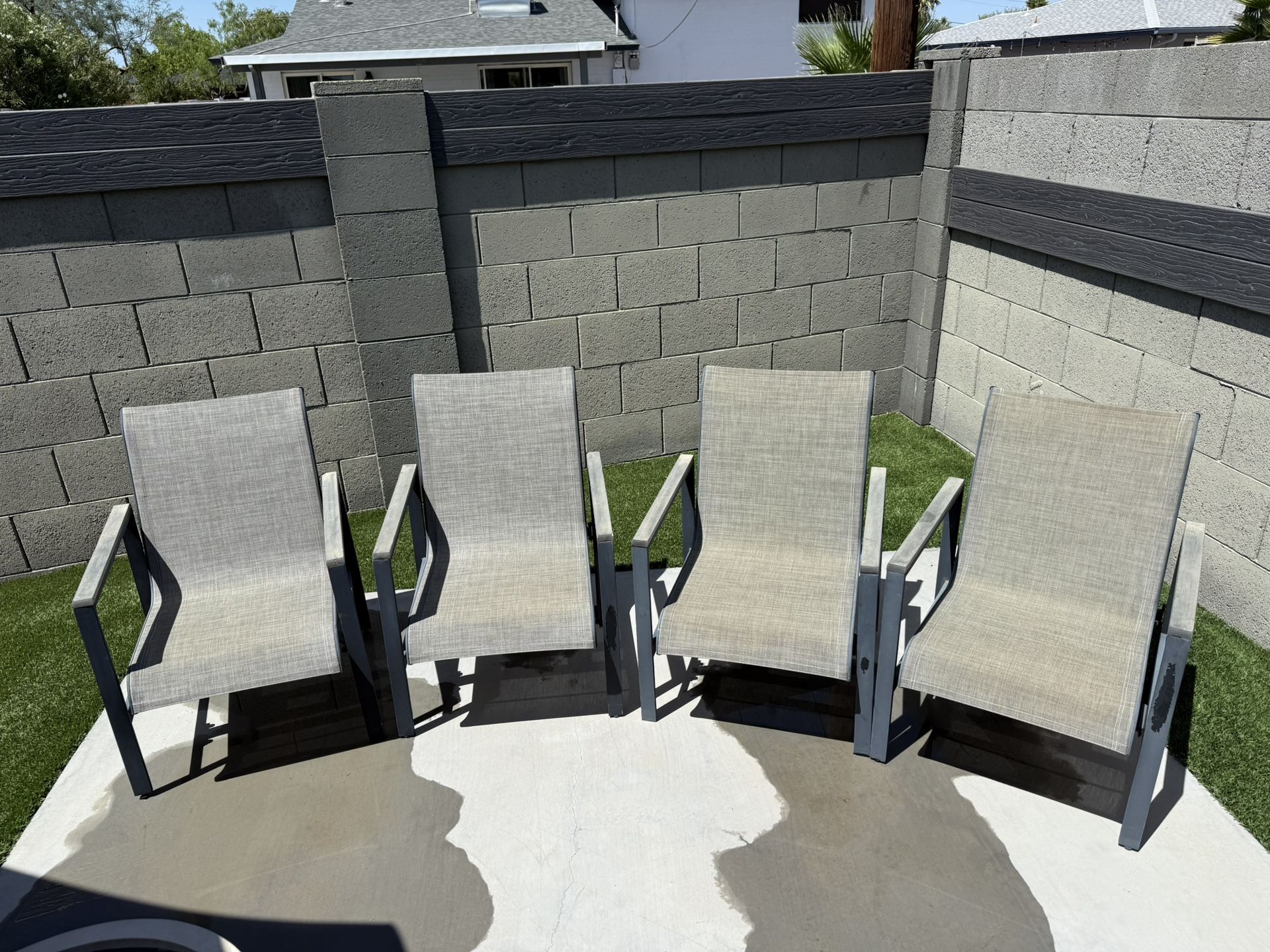 Outdoor Patio glider rocking chairs