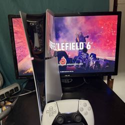 PS5 Slim Digital With Free Games Installed 1TB 