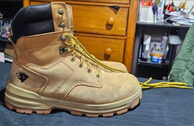 Herman Survivors Tan Work Boots 🥾 10½ wide used!