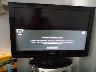 42 Inch Samsung TV With Fire Stick 4k