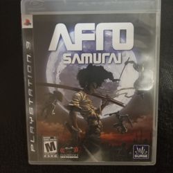 Afro Samurai PS3 Video Game