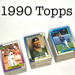 1990 Topps Cards