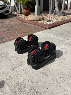 Bowlflex Adjustable Dumbells