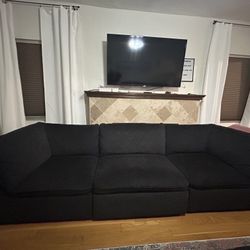 3-Piece Modular Sofa – $75 OBO
