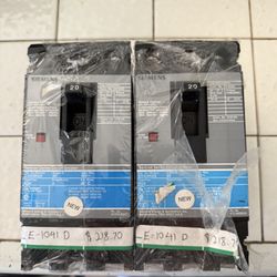 20 AMP 3 Pole Breaker 