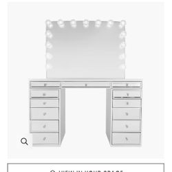Mirrored Vanity Table 