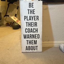 Sports Themed Wall Decoration