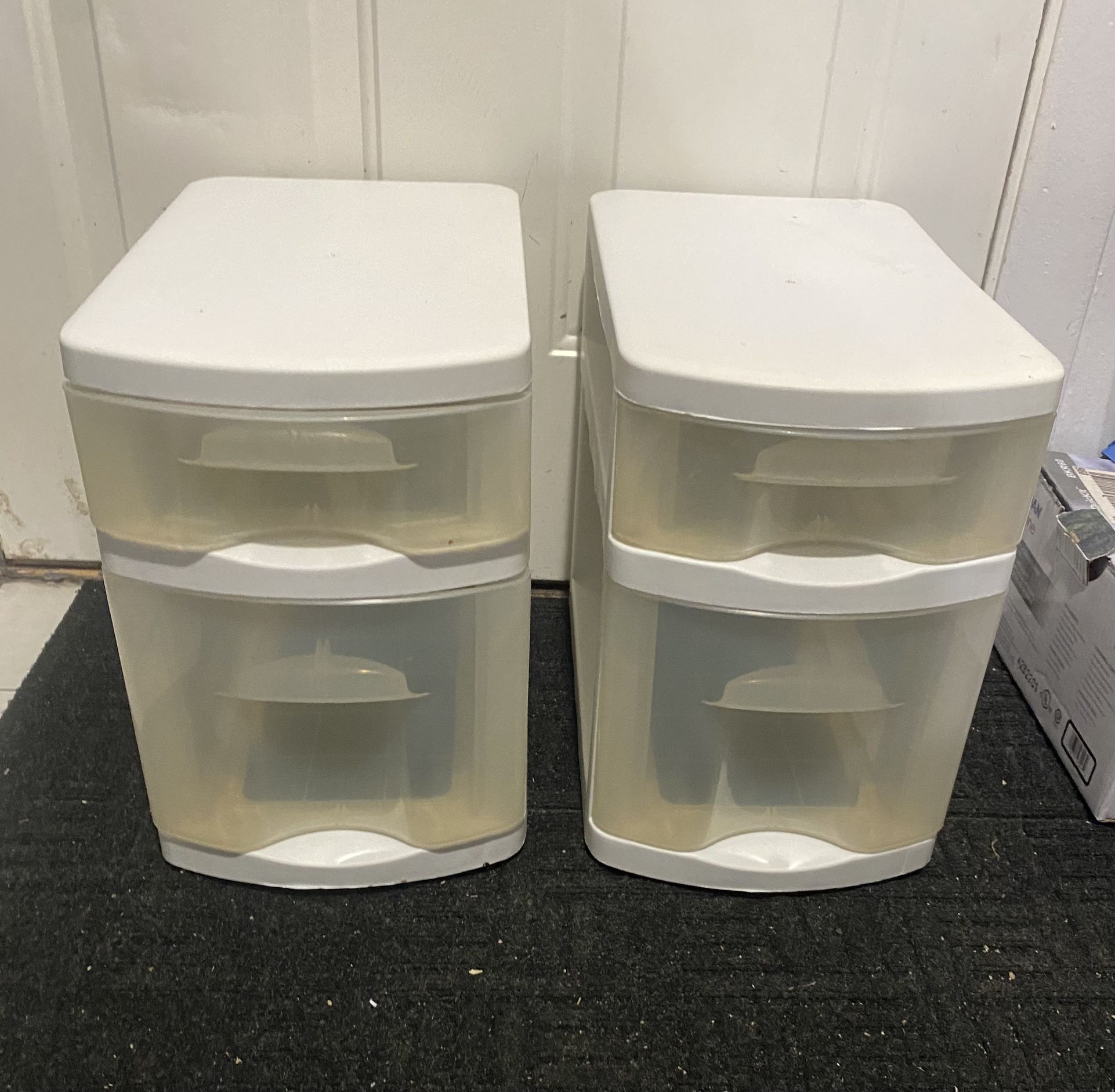 2 Drawer Plastic