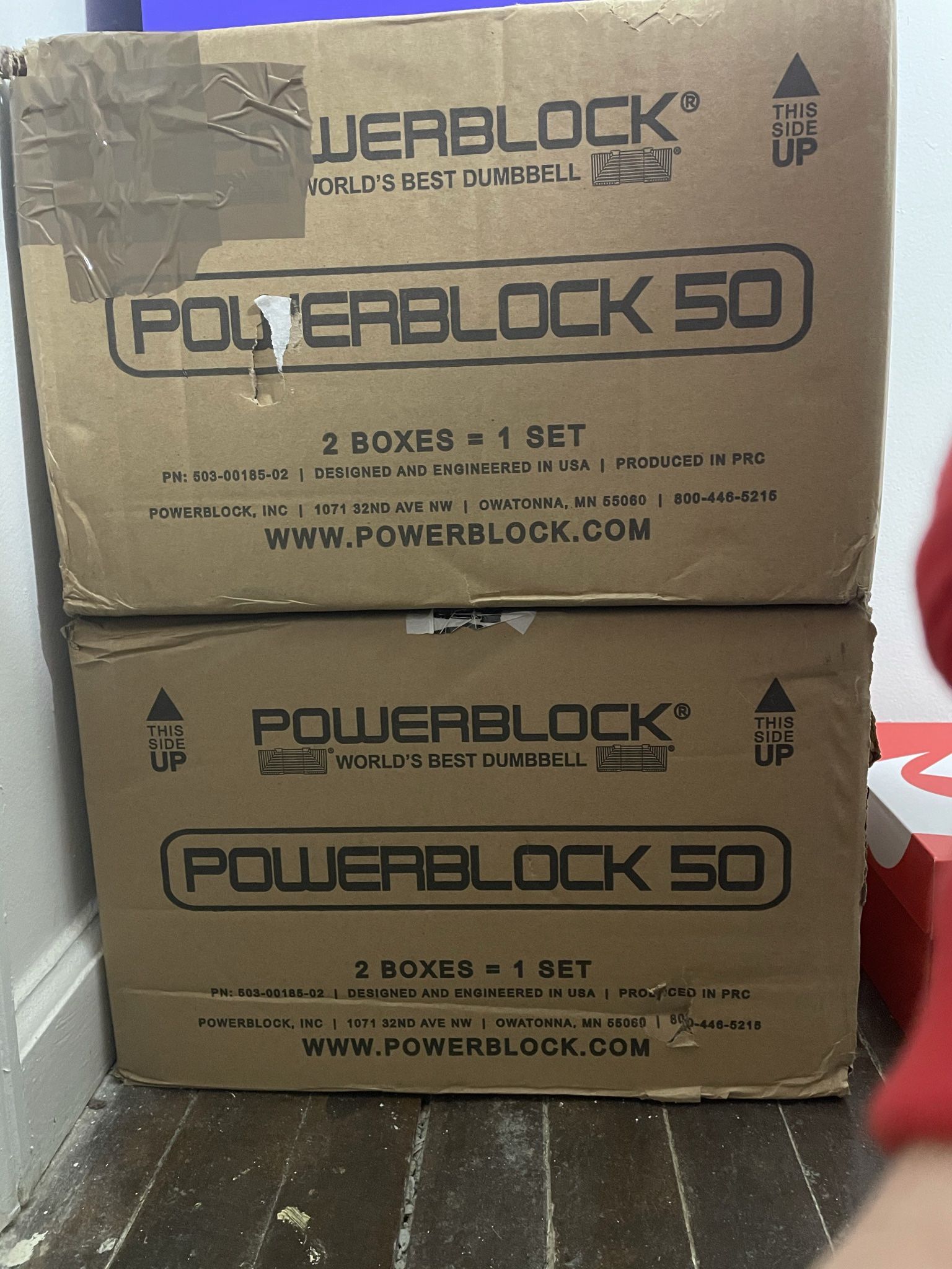 Powerblock Adjustable Dumbbells (set)