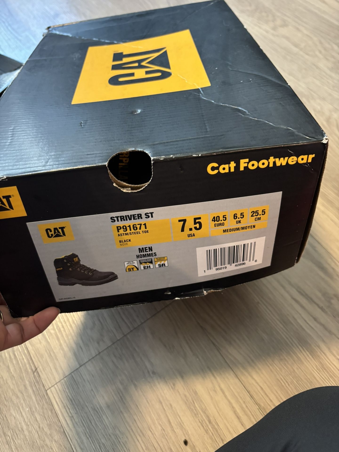 CAT WORK BOOTS