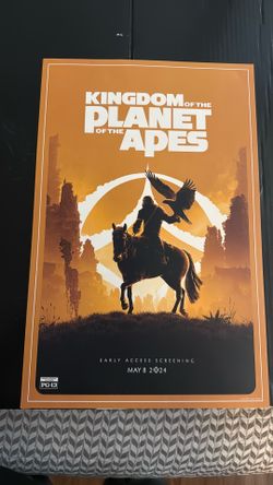 Kingdom of the Planet of the Apes 11x17 poster