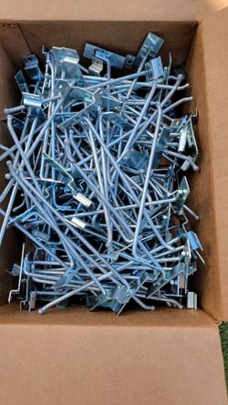 100 slatwalls Hooks $50