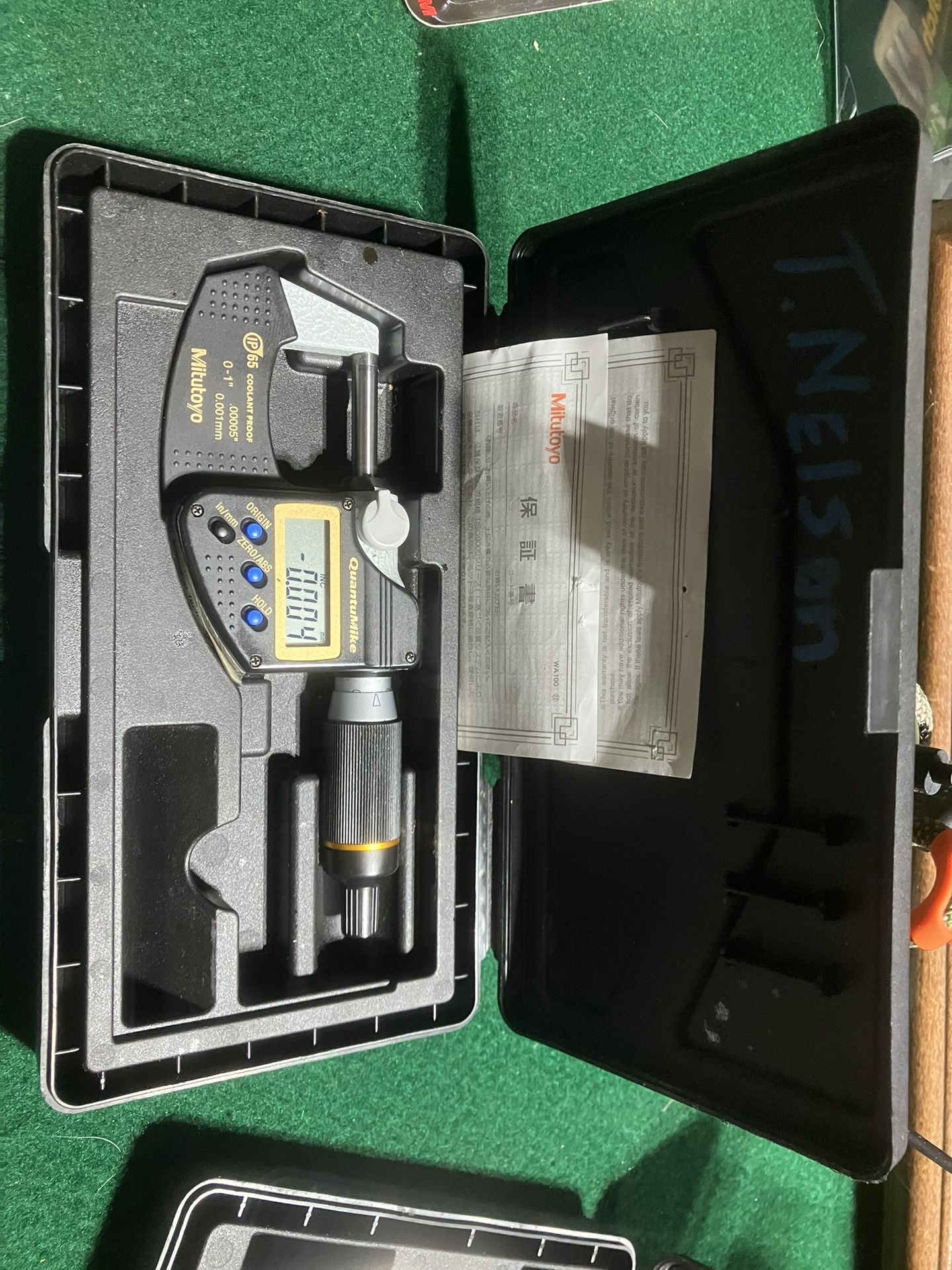0-1.00”  Digital Micrometers  W/ Case