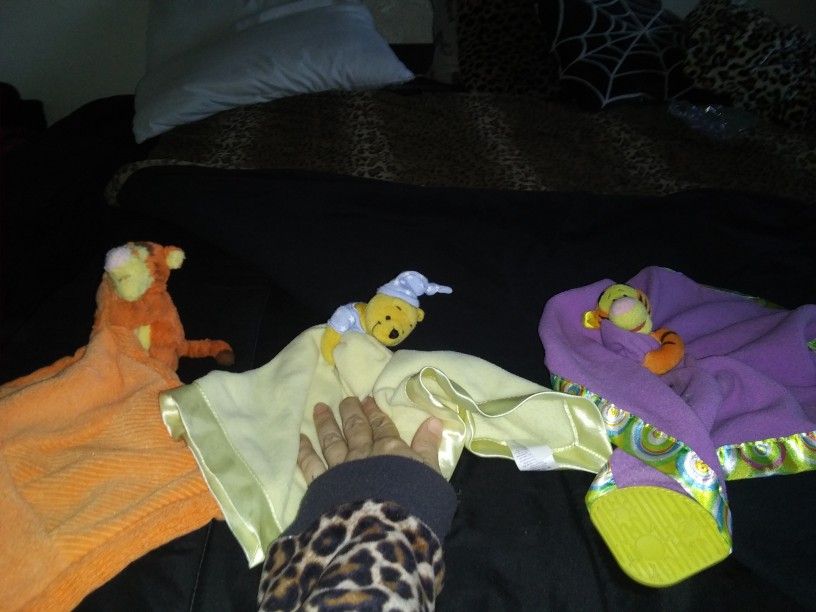 Winnie The Pooh Baby Toy Blanket $5 EACH