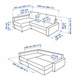 Ikea FRIHETEN Sofa