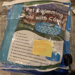 Pet Swimming Pool With Cover 