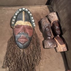 African Mask And Statues 