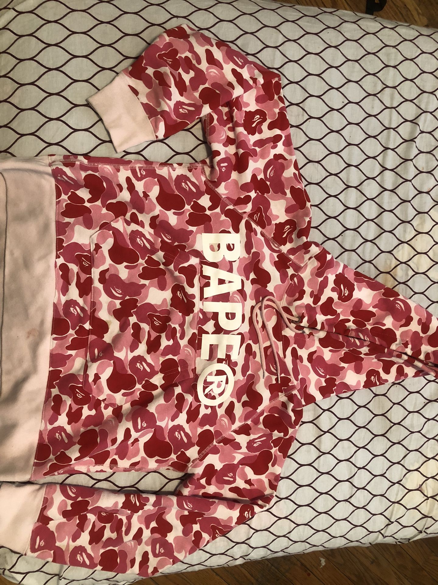 Pink Bape Hoodie 