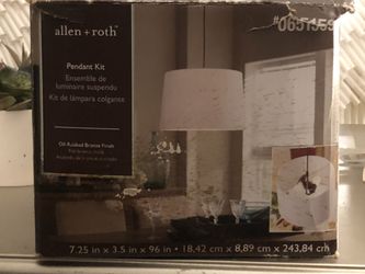 allen + roth Bronze Vanity Light Fixture (New/Open Box)