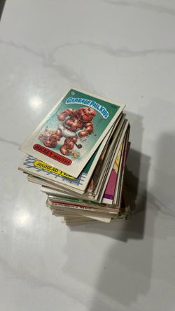 Garbage pail kids stickers