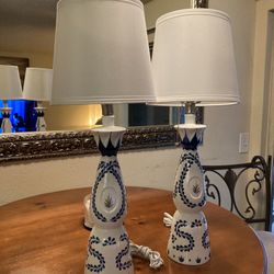 Azul Tequila Lamps 